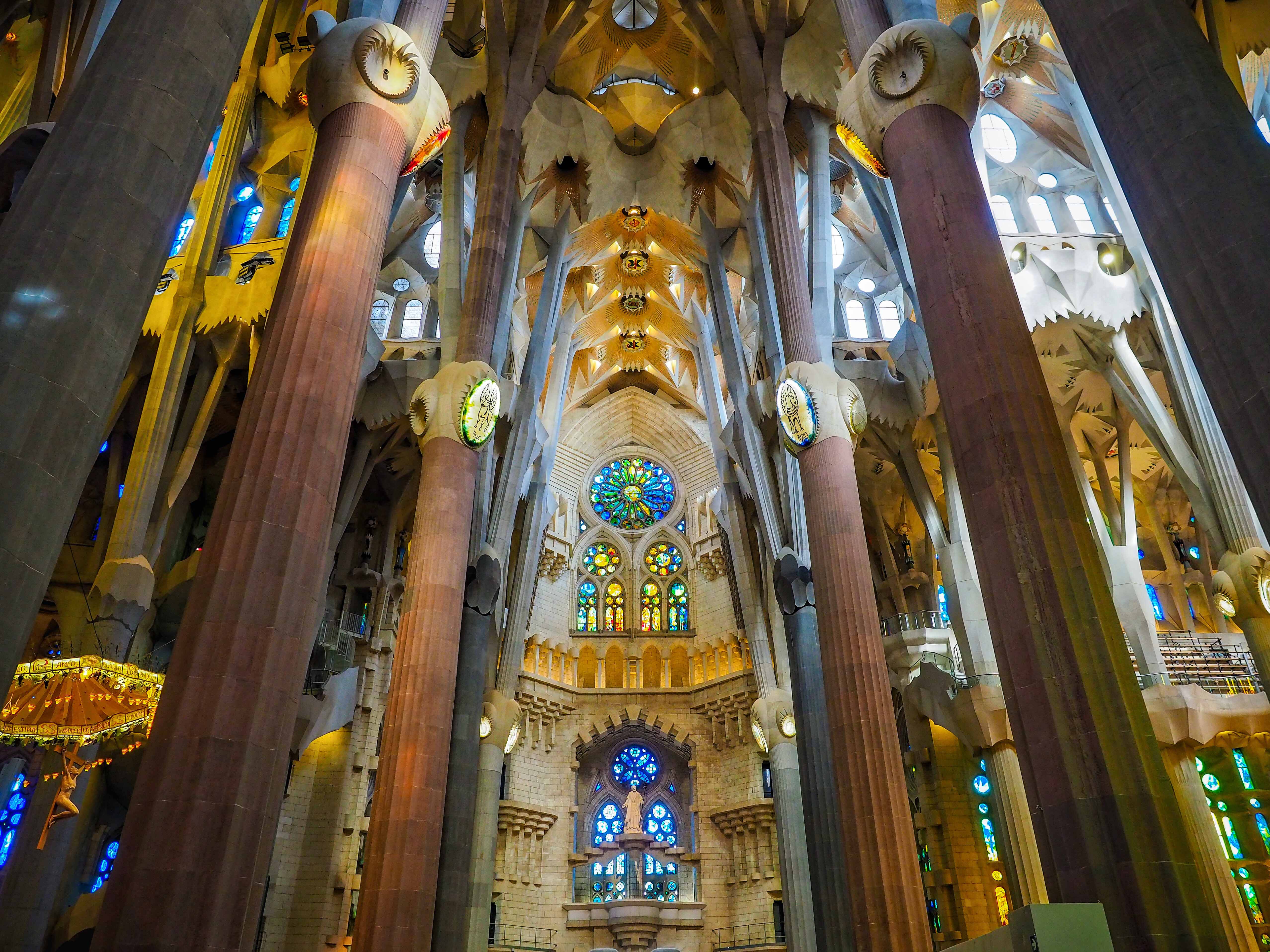 Sagrada Familia Interiors | Comprendre L'architecture De Gaudi